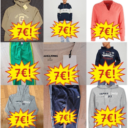 8,50 € Winter Markenbekleidung Mix, Kategorie A/B, Damen und Herren, Kundenrücksendungen, Top Marken, Verkauf in Boxen ab 25 Stück, Lagerwar