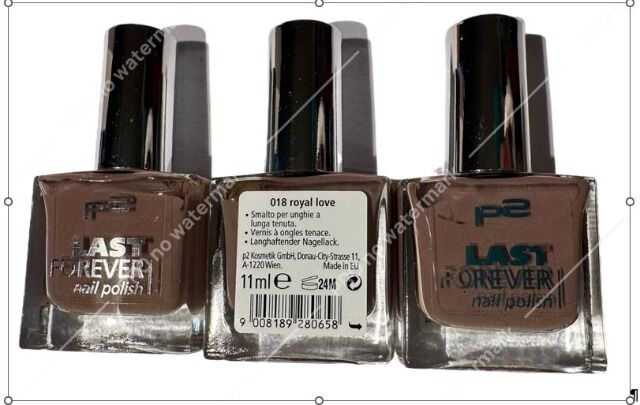 Kosmetika Marke.Brand P2 Nagellack LAST FOREVER nail polish
