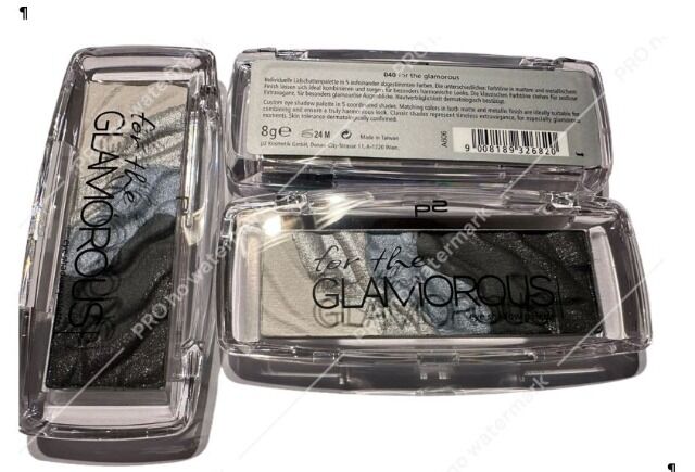  P2 Kosmetika Lidschatten