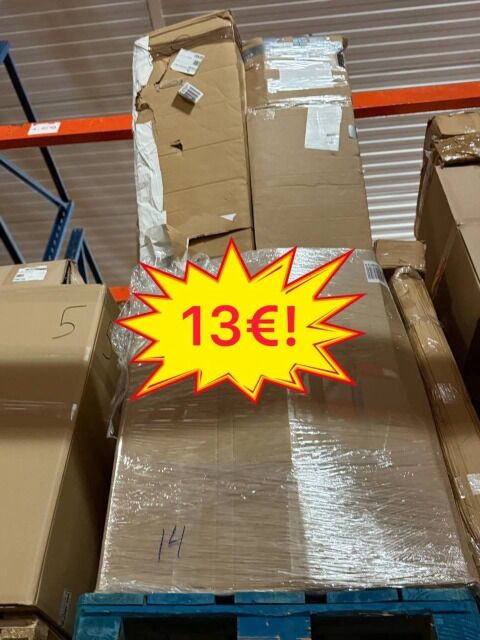 13 € Markenmöbel Mix pro Stück, ab 10 Paletten, Kundenrücksendungen Kategorie A/B/C, 1 Palette = 15 Möbelstücke