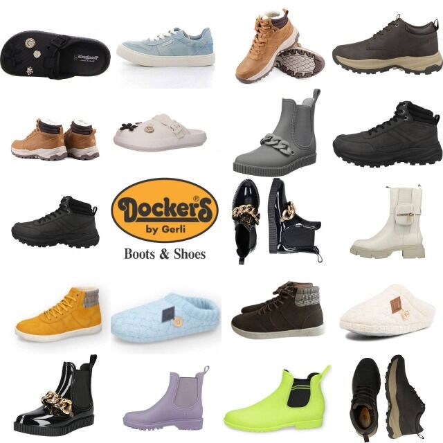 8,50 € DOCKERS Kinderschuhe Modellmix Kategorie A, neu in Originalkartons, Jungen und Mädchen, alle Saisons, ab 50 Paar, Lagerware