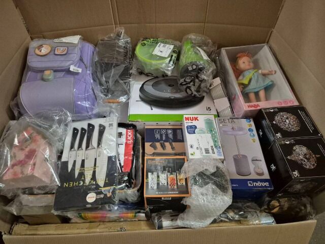 350 € / Palette Mix-Palette Haushaltswaren und Technik Kategorie A/B/C, 60–70 Artikel, Kundenrücksendungen, Lot Nr. 30