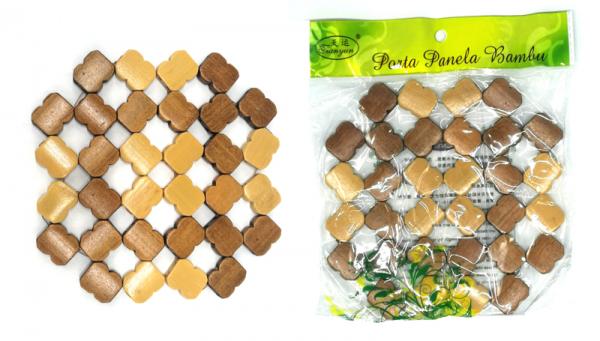 Topfuntersetzer aus Bambus 16cm