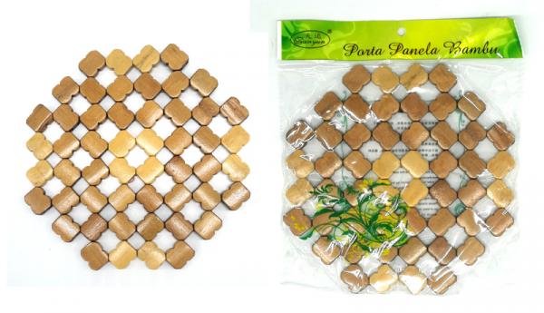 Topfuntersetzer aus Bambus 20cm