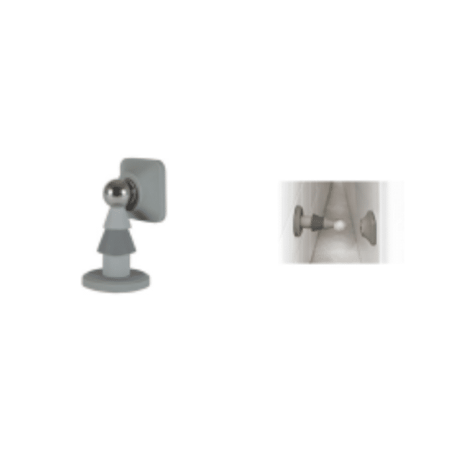 Magnet-Türstopper Magnetischer Türhalter Wand Boden universal Türfeststeller Türschutz Türpuffer Restposten