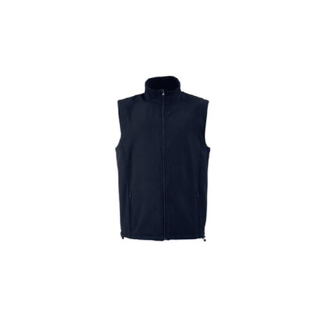 Herren Softshell-Weste Franz Grau Outdoor Übergangsweste Leichte Freizeitweste Oberteil Kleidung Herren-Mode Restposten