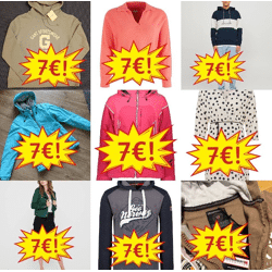 6.90 € Winter branded clothing mix boxed goods, category A/B, women and men, customer returns from German marketplaces
