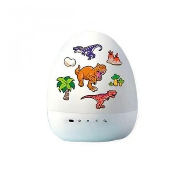 DinoGlow™ 2-in-1 Dinosaurier Ei LED-Projektor amp; Nachtlicht | 21 Dreamy Themen amp; 360 ° Rotation | Großhandel Kinder Stimmungsbeleuchtung