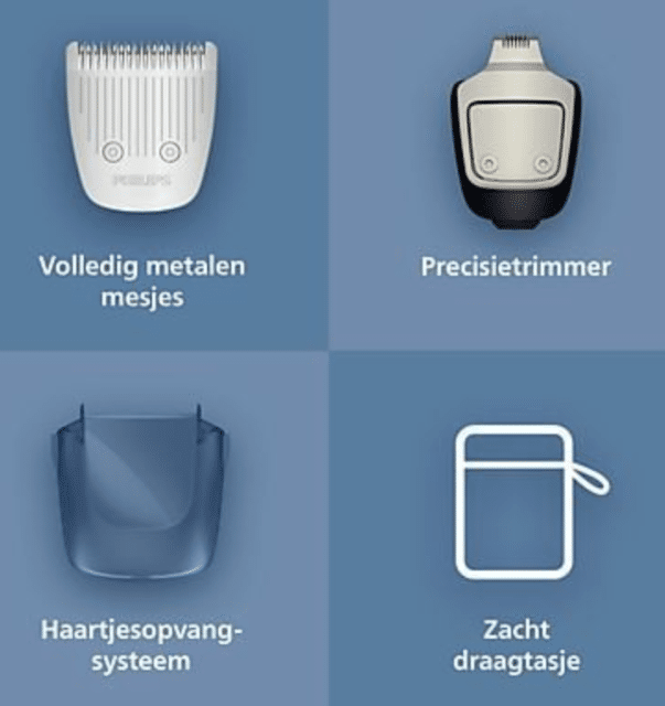 Philips BT5775/15 Trimmer – Präziser Barttrimmer für gleichmäßige Ergebnisse – Neuware