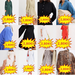 2,80 € Damenkleider Mix Kategorie A aus Deutschland, Lagerware aus Katalogen, Saisonware, Größen 32–54, Mindestabnahme ab 20 Stück