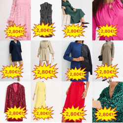 3,50 € Kleider Mix Kategorie A, Saisonware Sommer Herbst Frühling, Größen 32–54, Lagerware aus Deutschland, ab 20 Stück