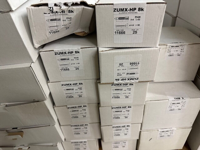 Winkelhaken Schrauben mit Dübel bis zur Größe 10 x 135 mm Palette 227