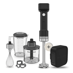 KitchenAid 5KHBRV75BM Akku-Stabmixer – Kabelloser Stabmixer mit starker Leistung – Neuware