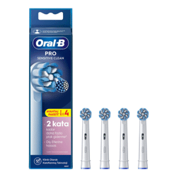 Oral-B EB60-4 Ersatzbürstenköpfe – Aufsteckbürsten für elektrische Zahnbürsten – Neuware