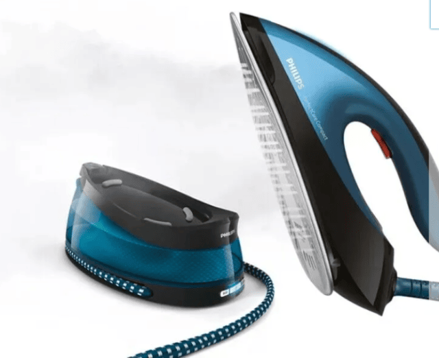 Philips GC7846/80 PerfectCare Compact Dampfbügelstation – Kompakt & leistungsstark – Neuware