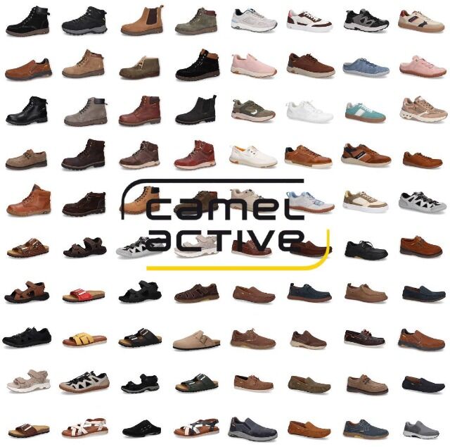 10,90 € Camel Active Markenschuhe Mix Kat. A Muster, 8.756 Paare gesamt, neu, original, Lagerware Deutschland