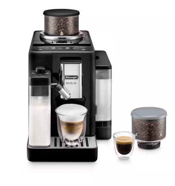 DeLonghi EXAM 440.55.B Kaffeevollautomat – Leistungsstarke Stand-Kaffeemaschine – Neuware