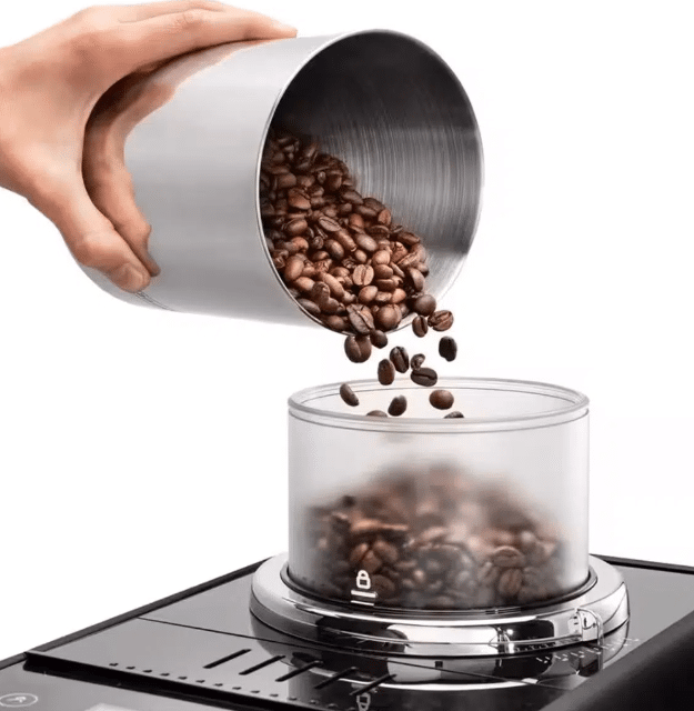 DeLonghi EXAM 440.55.B Kaffeevollautomat – Leistungsstarke Stand-Kaffeemaschine – Neuware