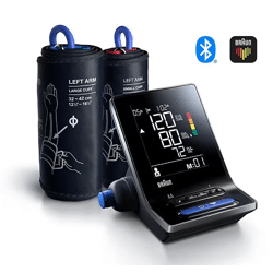 Braun BUA6350EU ExactFit 5 Connect Blutdruckmessgerät – Präzises Oberarmmessgerät – Neuware
