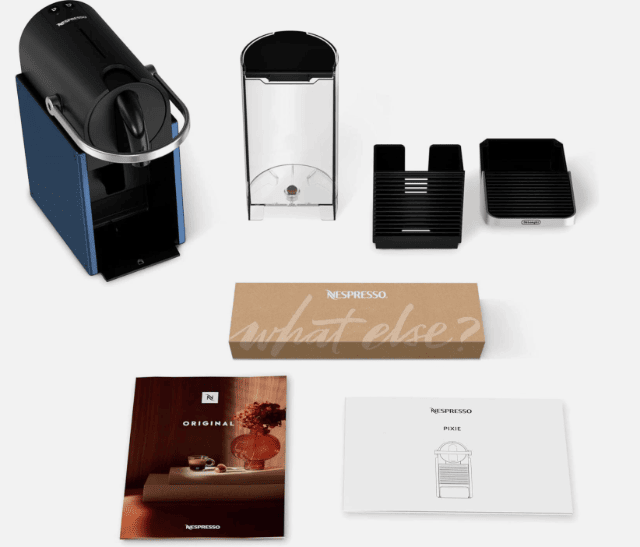 DeLonghi EN127.BL Nespresso Kaffeemaschine – Kompakte Stand-Kaffeemaschine – Neuware