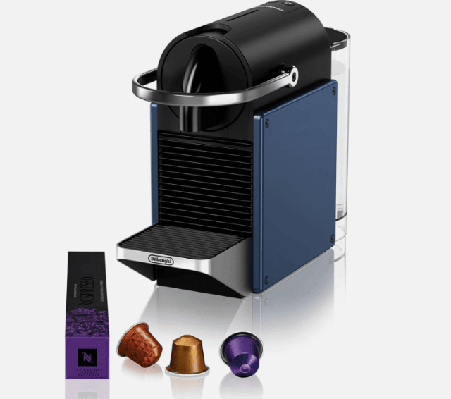 DeLonghi EN127.BL Nespresso Kaffeemaschine – Kompakte Stand-Kaffeemaschine – Neuware
