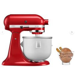 KitchenAid 5KICA0WH Eiscremebehälter-Aufsatz – Zubehör für Küchenmaschinen – Neuware