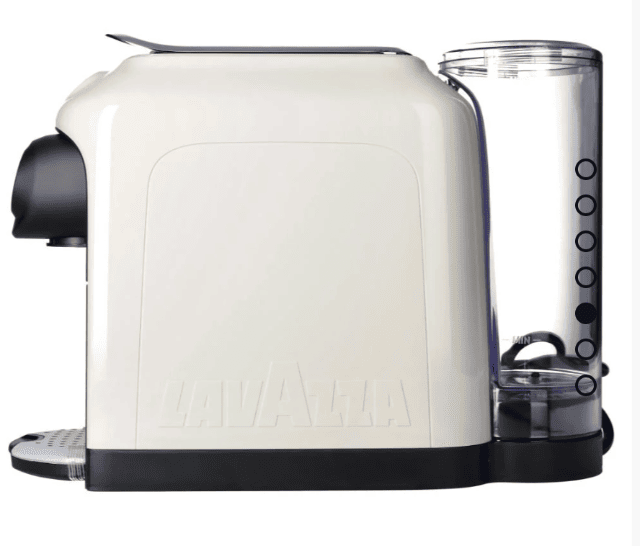 Lavazza LM950E DESEA WHCR Stand-Kaffeemaschine – moderne Kapsel-Kaffeemaschine für Espresso und Kaffeespezialitäten. Elegantes Design in Wei