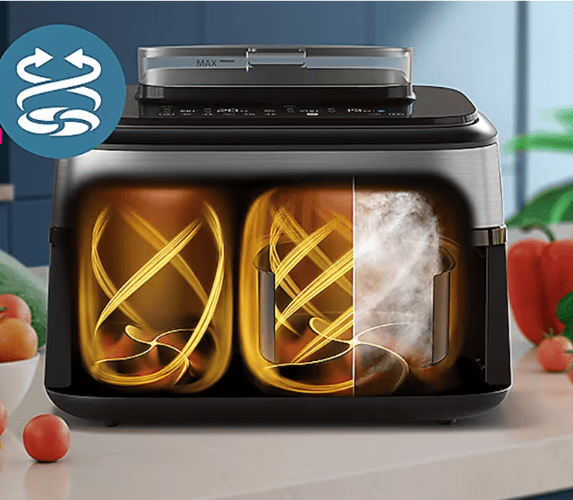 Philips NA555/00 Series 5000 Heißluftfritteuse – Leistungsstarke Airfryer für den Haushalt – Neuware