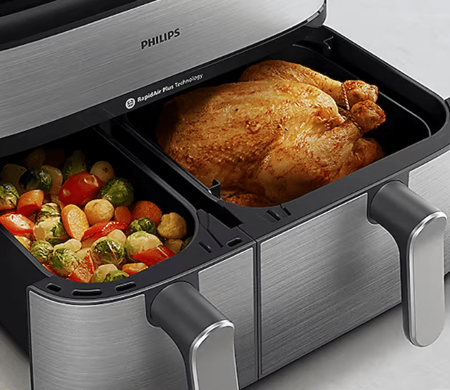 Philips NA555/00 Series 5000 Heißluftfritteuse – Leistungsstarke Airfryer für den Haushalt – Neuware