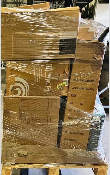 Amazon Kundenretouren Händlerpalette (17 Stk.) Ninja/LG/AEG/Philips/Nespresso/Vacmaster – ungeprüft