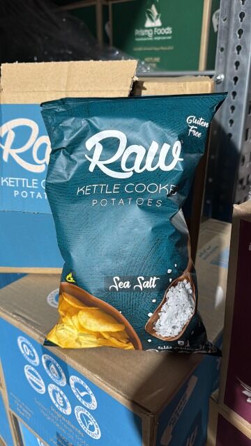 RAW Kartoffelchips – 100 g – verschiedene Sorten