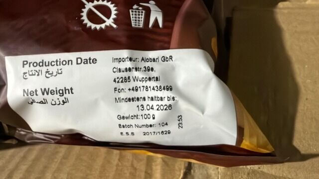 RAW Kartoffelchips – 100 g – verschiedene Sorten