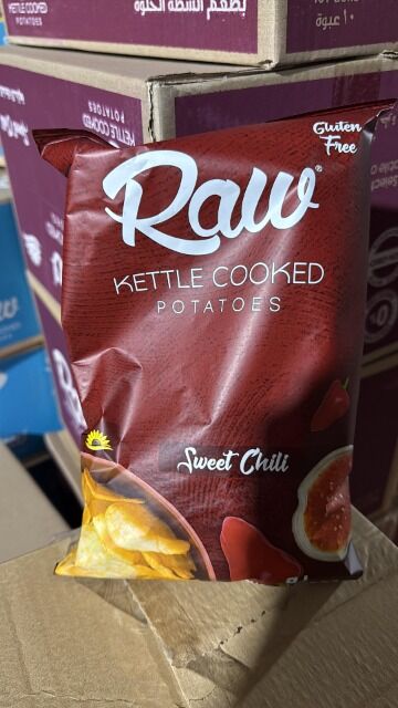 RAW Kartoffelchips – 100 g – verschiedene Sorten
