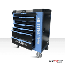 258-piece filled tool trolley Workshop trolley 7 drawers PROFESSIONAL XXL