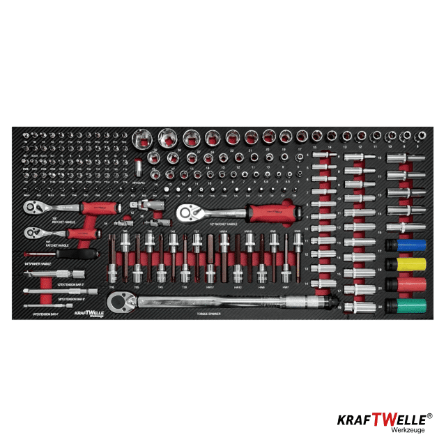457tlg gefüllt Werkzeugwagen Werkstattwagen 13 Schubladen XXXL mit 3T Wagenheber