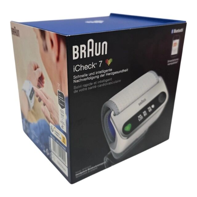 Braun iCheck 7 BPW4500 – Handgelenk Blutdruckmessgerät – Bluetooth – NEU OVP
