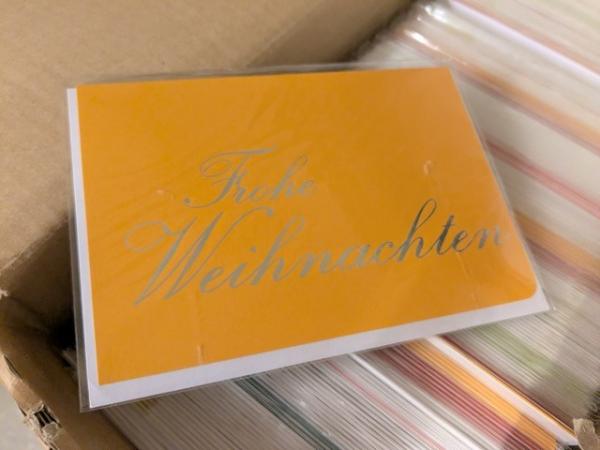 Grußkarten Weihnachtskarten Glückwunschkarten Restposten