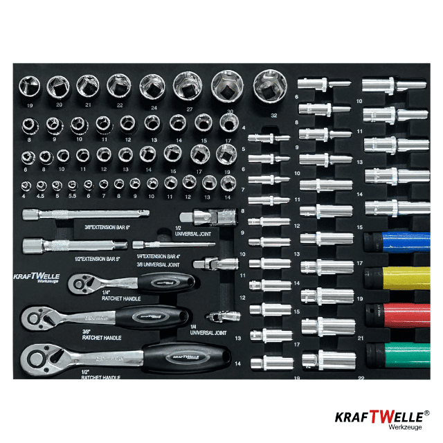 429 tlg gefüllt Werkzeugwagen Werkstattwagen 7 Schubladen PROFESSIONELL XXL