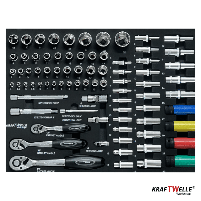 429 tlg gefüllt Werkzeugwagen Werkstattwagen 7 Schubladen PROFESSIONELL XXL