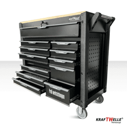 457-piece tool trolley Workshop trolley 13 drawers XXXL with 3T jack