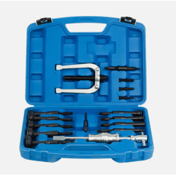 16tlg Grundloch Innenabzieher Auszieher Werkzeug Satz Kugellager Gleithammer