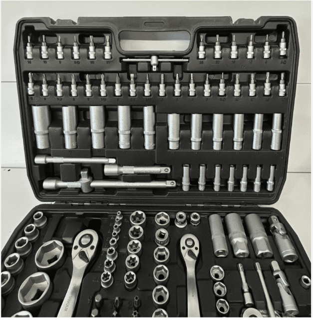 171 tlg. Werkzeugkoffer Ratschenkasten Nusskasten Stecknuss