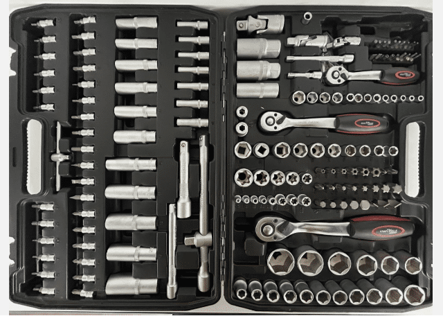 171 tlg. Werkzeugkoffer Ratschenkasten Nusskasten Stecknuss