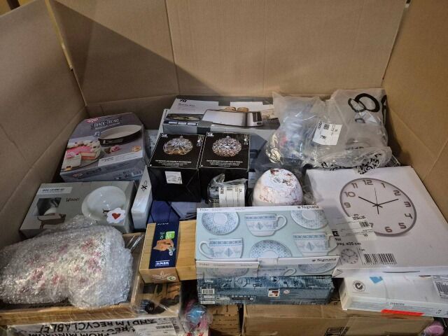 350 € Mix-Paletten von deutschen Marktplätzen, Los Nr. 33, Kategorie A/B/C, 60–70 Stück pro Palette, Lagerware Deutschland