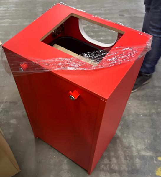 Angebot Hygienesäule inkl. Abfall- und Papierspender