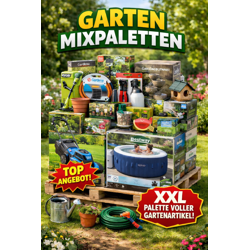 Mega Garten Baumarkt Mixpaletten Mix Palette Secret Deal 2026 Sonderposten zum Aktionspreis nur Neuware