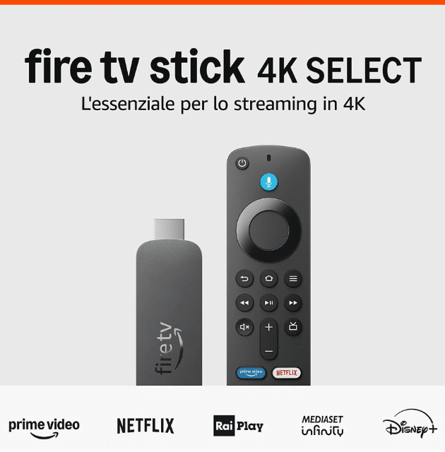 Amazon Fire TV Stick 4K Select – Streaming in Ultra HD – Neu