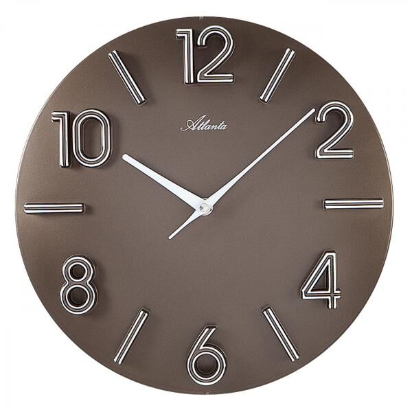 Exclusive Designer Wanduhr Quartz 3D-Zahlen 30cm