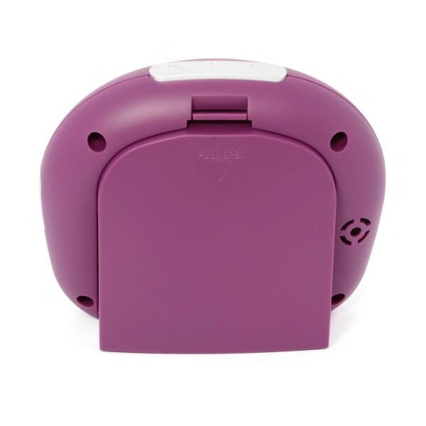 Kinderwecker, schleichende Sekunde, RUBBER FINISH, Repetition, Licht, buntes Zifferblatt, einfache Einstellung der Alarmzeit über Frontring