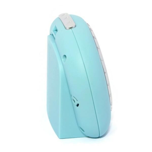 Kinderwecker, schleichende Sekunde, RUBBER FINISH, Repetition, Licht, buntes Zifferblatt, einfache Einstellung der Alarmzeit über Frontring